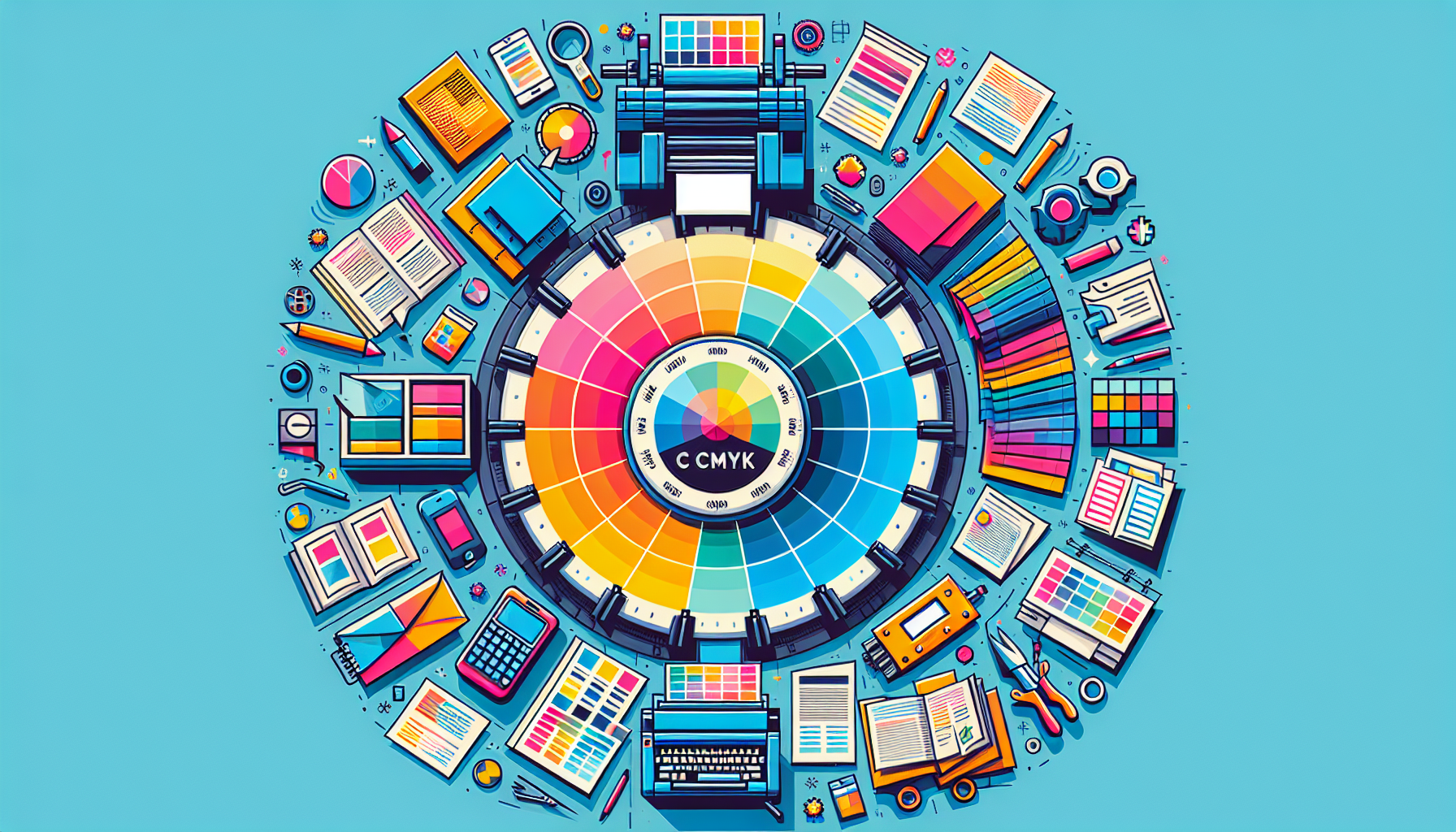 What is CMYK? The Code of Colors in the Printing World
