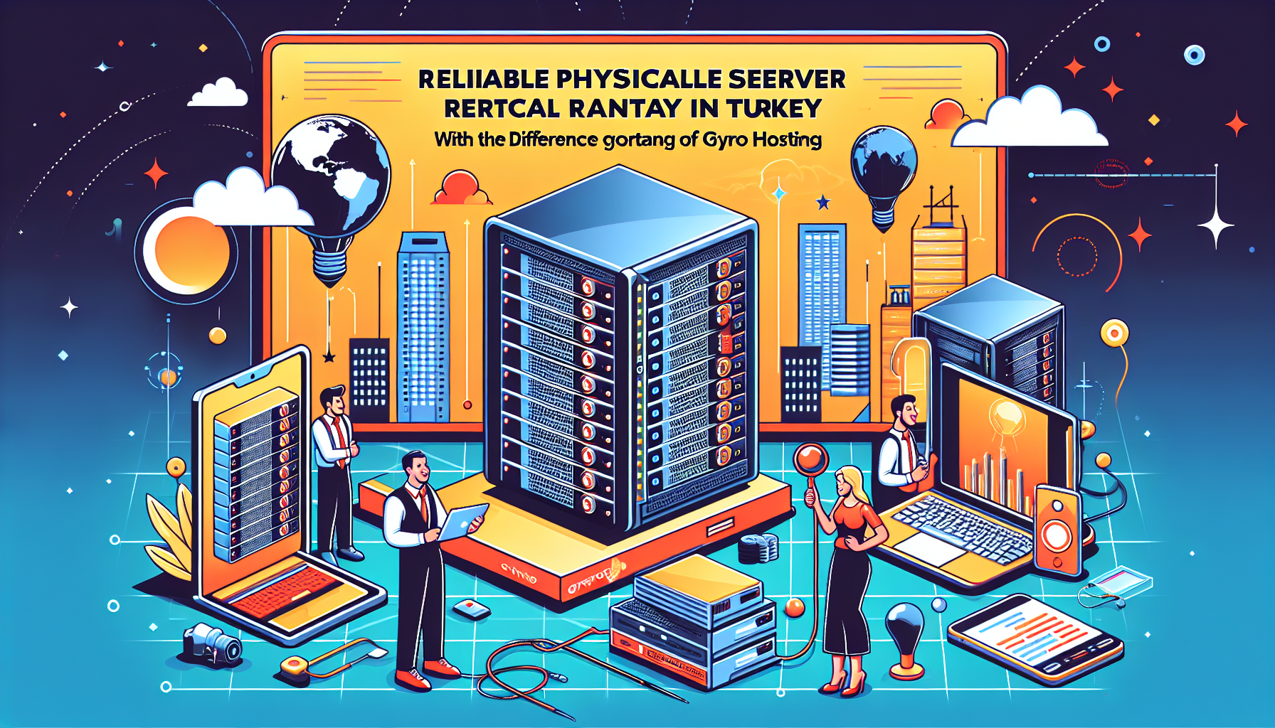 Reliable Physical Server Rental in Turkey: The Gyro Hosting Difference