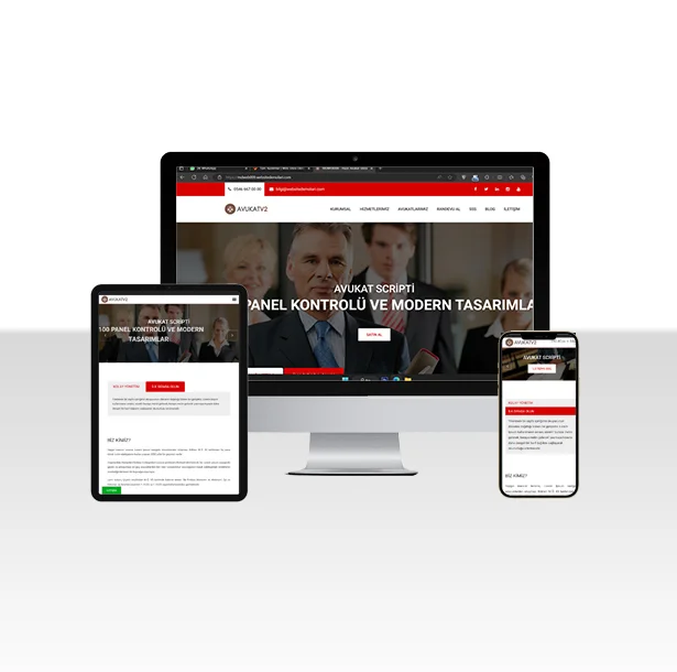 Avukatlık | Hukuk | Danışmanlık Web Sitesi Hazır Site