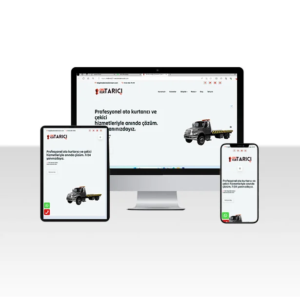 Yol Yardım / Çekici Web Sitesi Scripti Alfa