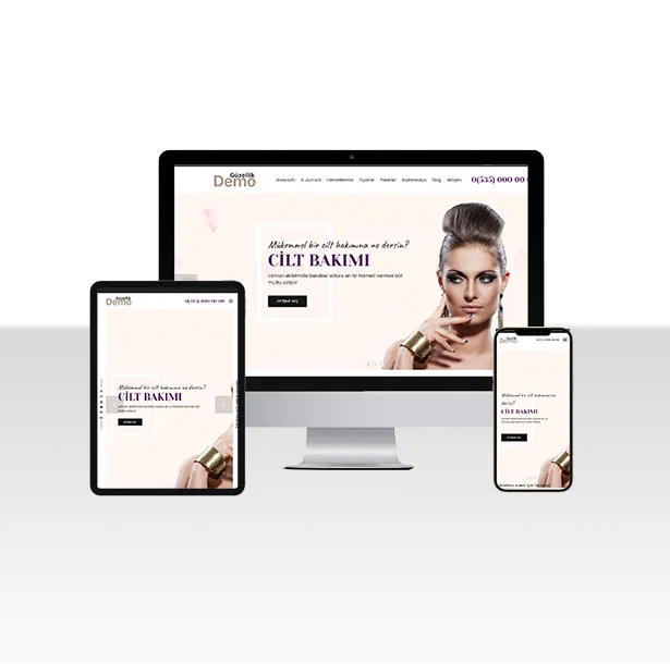 Güzellik Salonu Web Paketi
