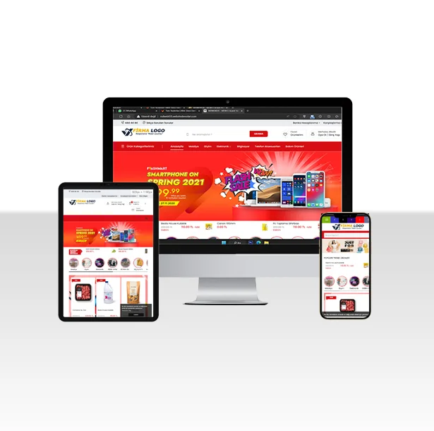 E-Ticaret Web Paketi Red
