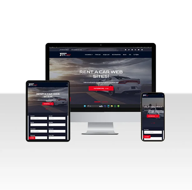 Rent A Car Web Paketi